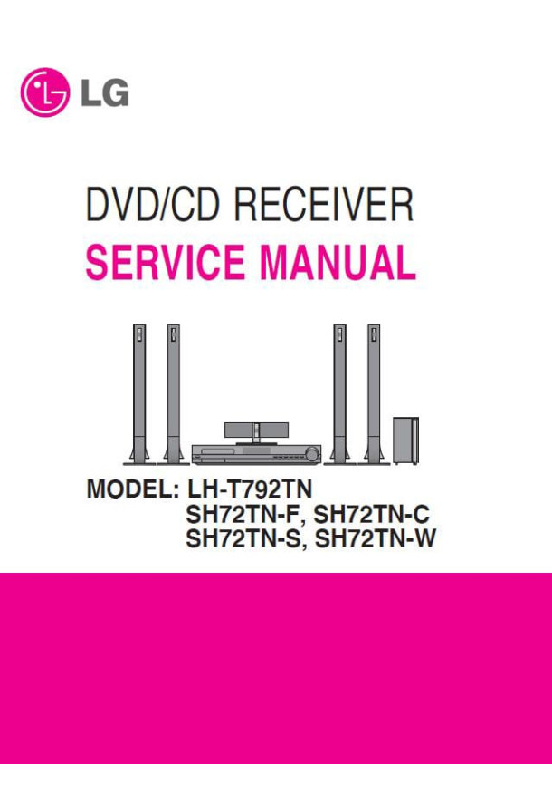 LH-T792TN, SH72TN-F, SH72TN-C, SH72TN-S, SH72TN-W